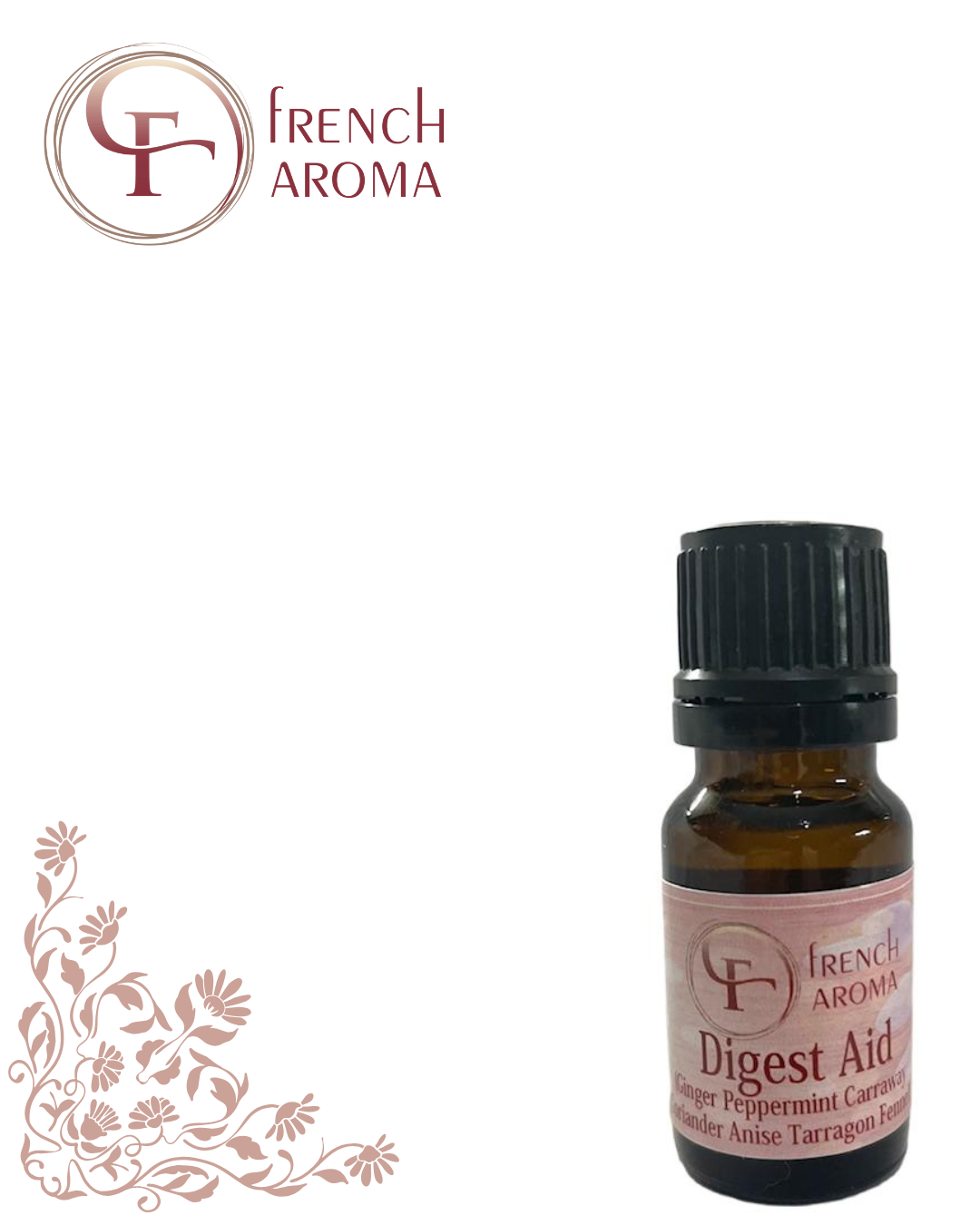 Digest Aid Pure Essential Oil Blend - 10ml