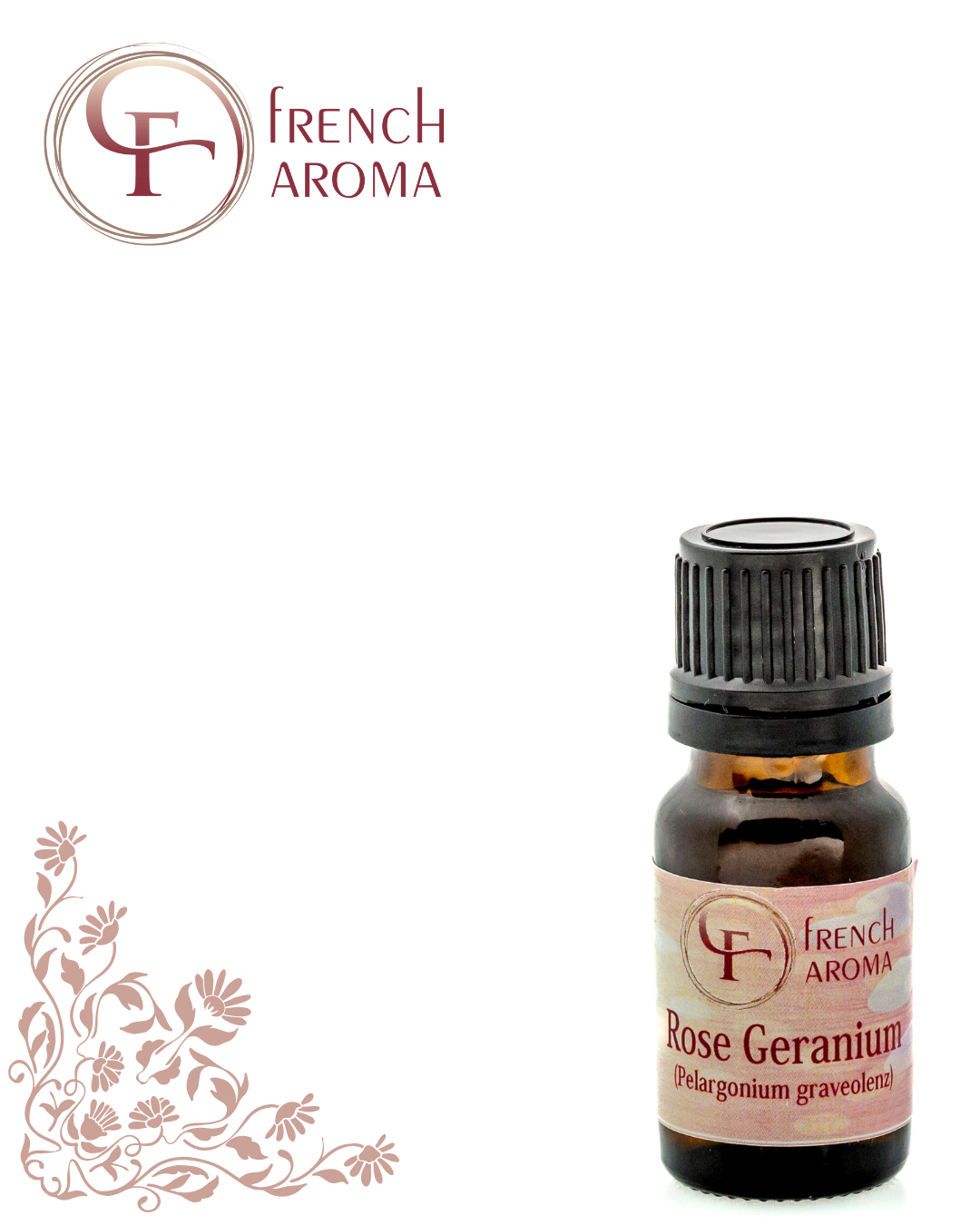 Rose Geranium Pure Essential Oil - 10ml